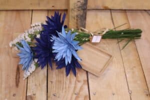 Ramillete de flores de papel Asturias