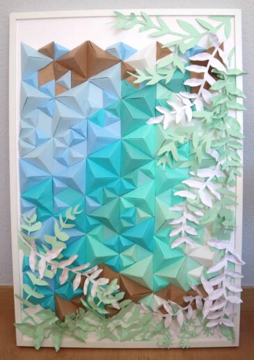 Macarelleta entre las ramas