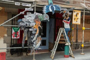 Calle 21 lavapiés Missmsmith artista mad